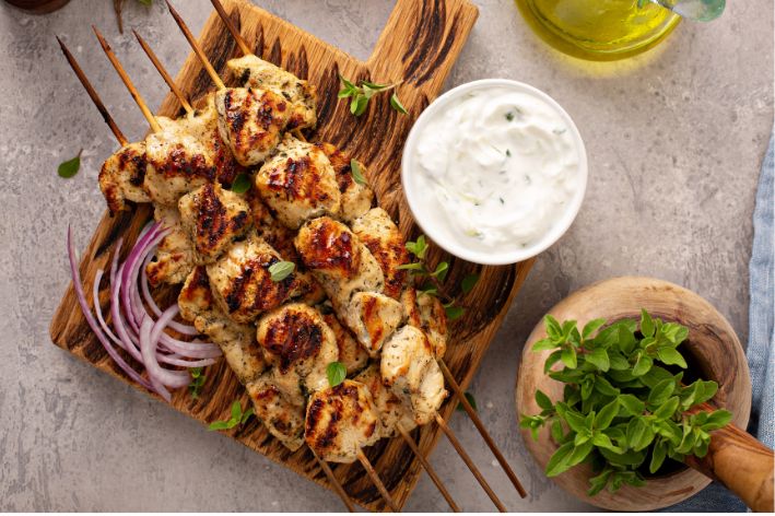 KUŘECÍ SOUVLAKI