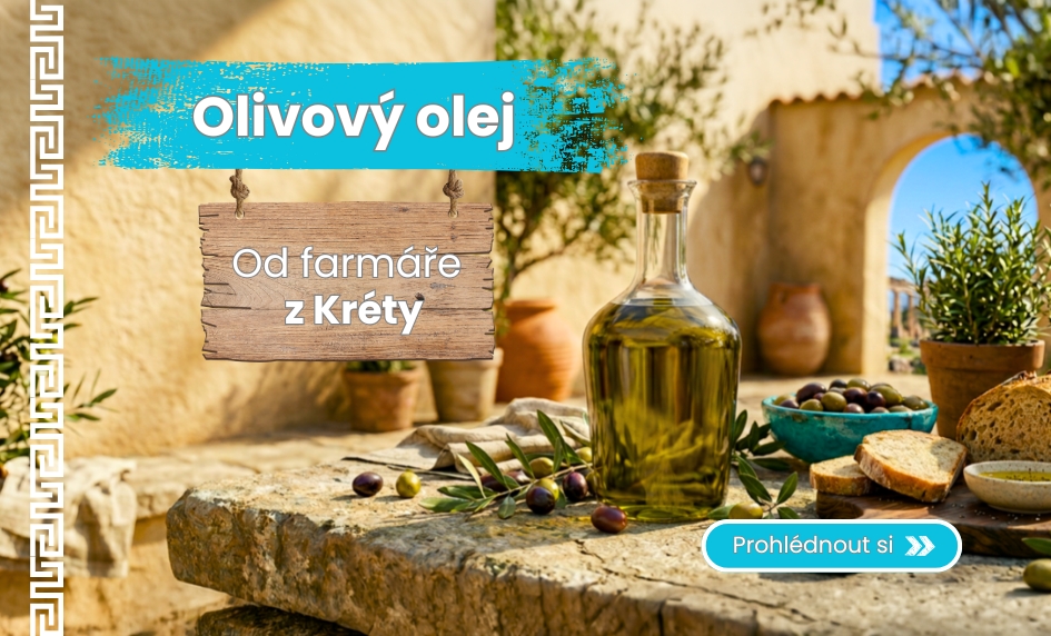 Extra panenský Olivový olej z Kréty - přímo od farmáře