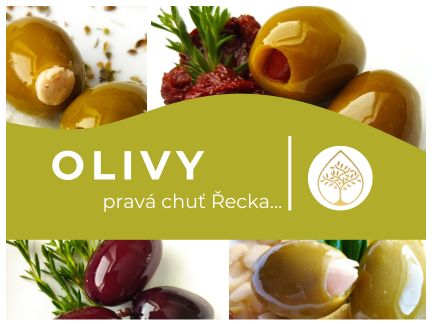Řecké olivy