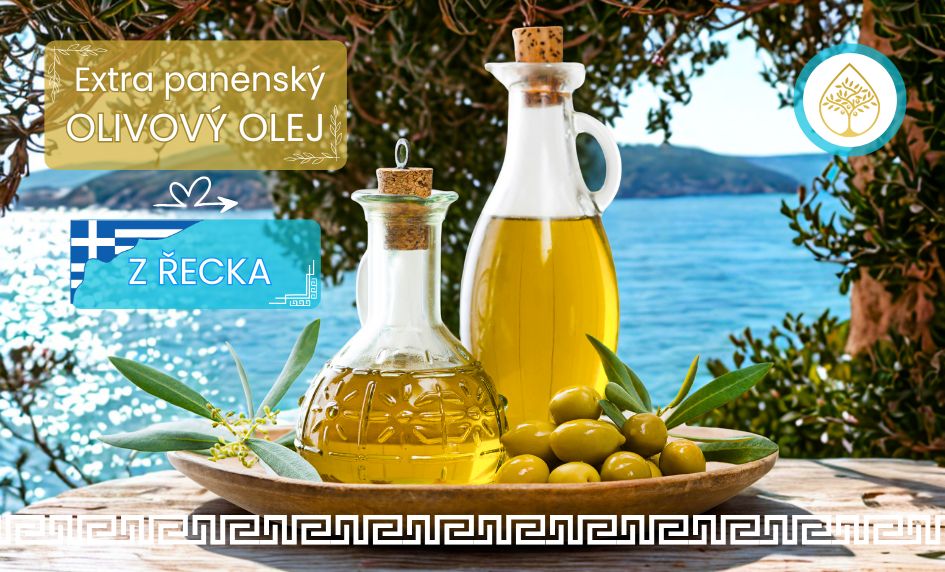 Extra panenský olivový olej z Řecka