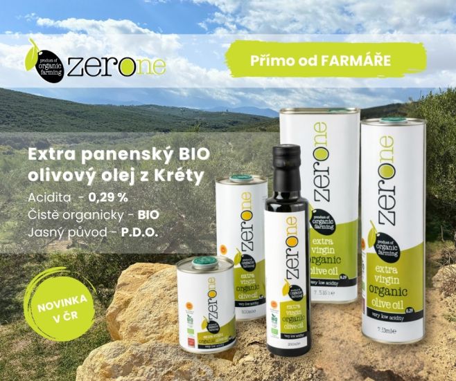 EXTRA PANENSKÝ OLIVOVÝ OLEJ Z KRÉTY AŽ K VÁM DOMŮ Ještě nedávno jsme stáli přímo mezi olivovníky na Krétě, sledovali...