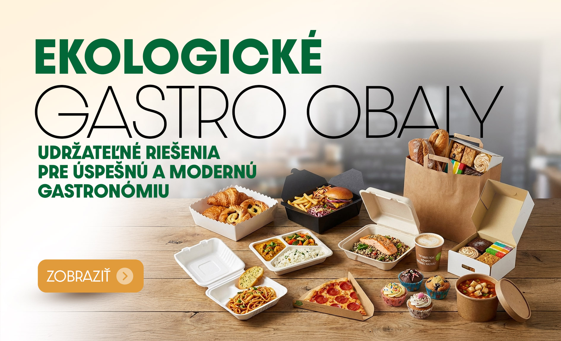Ekologické gastro obaly