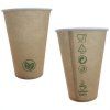 Kraftový papierový pohár, vodná disperzia, 300 ml, 50 ks.