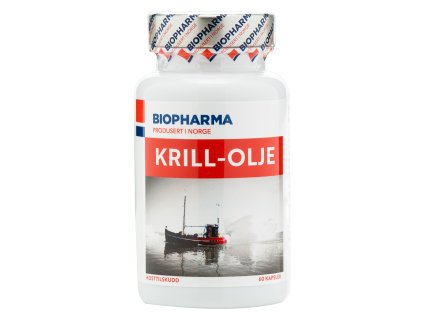 Biopharma KRILL OLJE omega mastné kyseliny 60 kapsulí