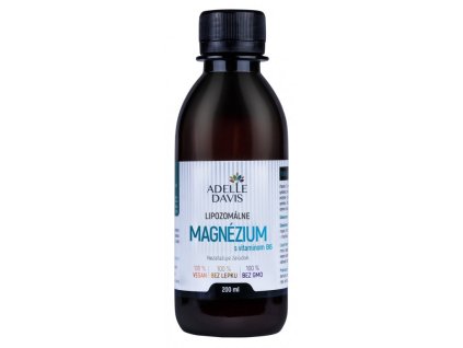 Adelle Davis - Lipozomálne magnézium s vitamínom B6 200ml