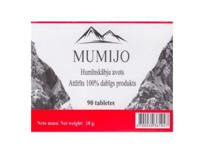 Altajské mumio Shilajit 90 tabliet
