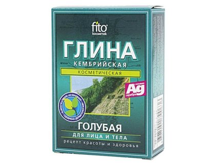 Fitokosmetik - Modrý Kambrický íľ s ionmi striebra 100g