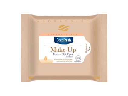 Deep Fresh - Vlhčené utierky na odstránenie make-upu 25ks