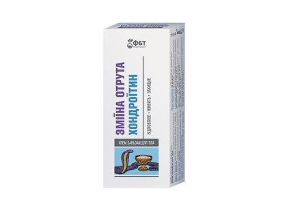 Golden Pharm - Telový krém-balzam hadí jed a chondroitín 75ml