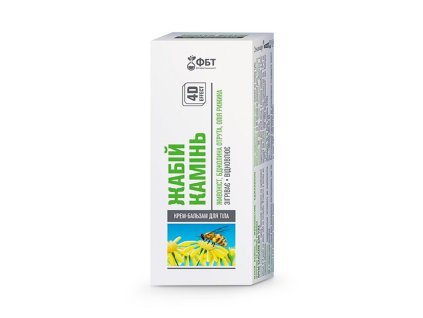 Golden Pharm - Telový krém-balzam Žabí kameň (kostihoj) so včelím jedom 75ml