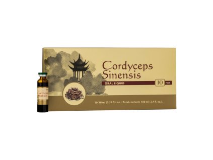 Herbin - Čínsky Cordyceps 500mg - 10 ampuliek po 10ml