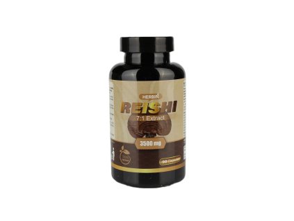 Herbin - Huba Reishi - extrakt 7:1 500mg 90 kapsúl