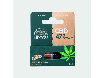 Konopná farma Liptov CBD Cartridge 1ml