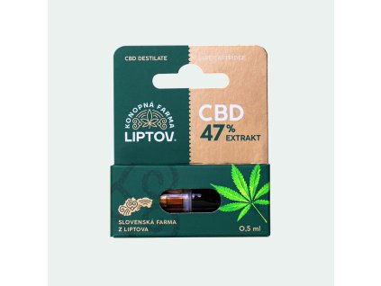 Konopná farma Liptov CBD Cartridge 0.5ml