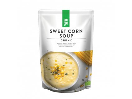 Bio Sweet Corn Auga Organic soup, bio polévka, 400 g