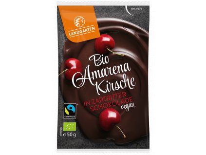 Landgarten Schoko Naschfrüchte Amarenakirsche in Zartbitter Schokolade 400x600