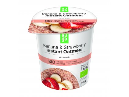 Auga oatmeal Banana & Strawberry 22 11 16