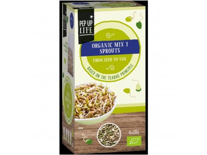 Pep Up Life Bio Semínka k Naklíčení - Mix1, 80g