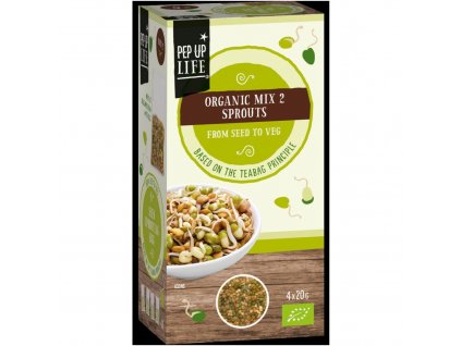 Pep Up Life Bio Semínka k Naklíčení - Mix2, 80g