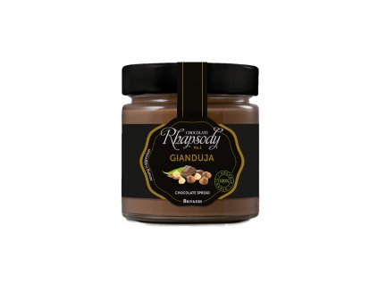 Bio Čokoládová Pomazánka Gianduja Chocolate Rhapsody, 200 g