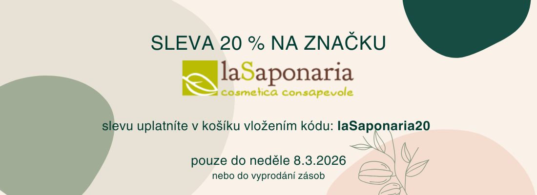 sleva 20 %na lasaponaria