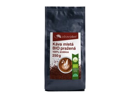 Zdravý den Káva mletá BIO pražená (varianta 1000g)