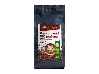 Zdravý den Káva zrnková BIO pražená (varianta 1000g)