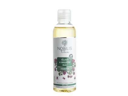 Nobilis tilia tělový a masážní olej celulitida 200 ml