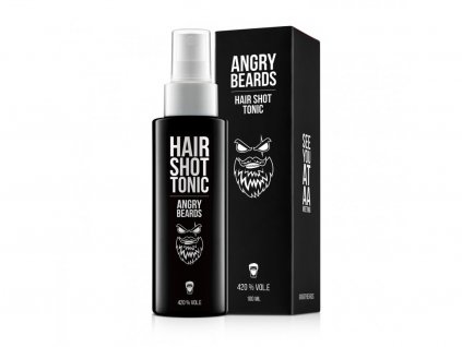 29727 2 angry beards hair shot tonikum na vlasy 100 ml