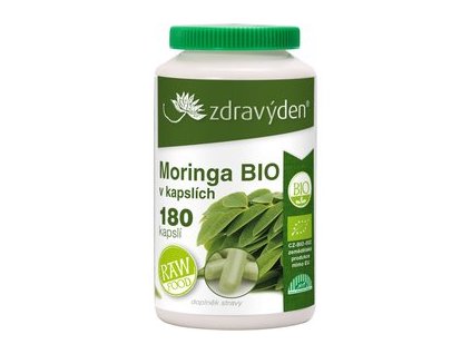 8595 zdravy den moringa bio 180 tablet