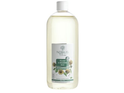 Nobilis Tilia Tělový a masážní olej BIO Slunečnicový 1000 ml