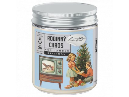 rodinny chaos limitovana eko sojova svicka