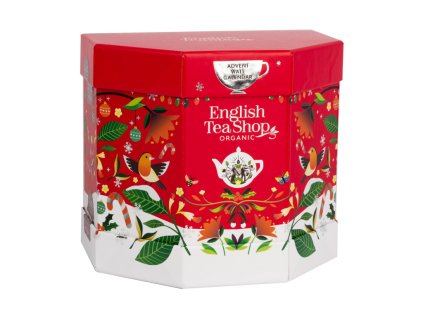 English Tea Shop Adventní kalendář Nástěnný - Vánoční čaj BIO 25 pyramidek