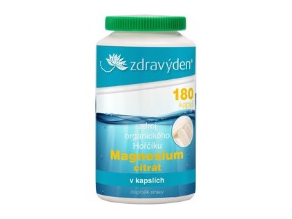 10235 zdravy den magnesium citrat 180 kapsli