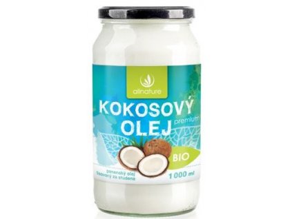 kokosový olej all.