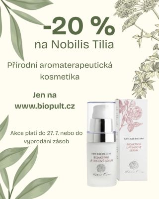 Odkaz v biu @biopult.cz #nobilistilia #sleva #prirodnikosmetika #biopult #aromaterapia #prirodnikrasna #bioeshop #sleva20