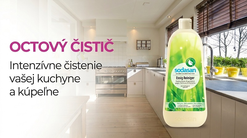 Udržiavajte svoju domácnosť v hygienickej čistote pomocou tradičného bio octu