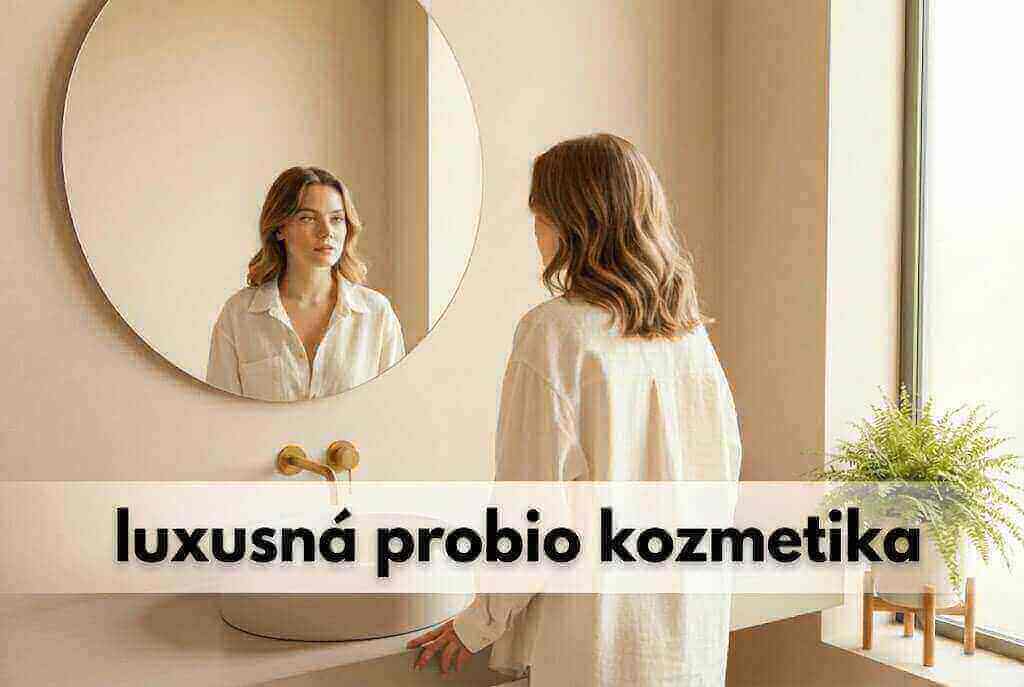 Luxusná kozmetika s probiotikami