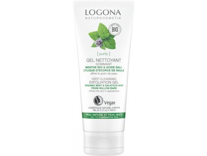 Exfoliačný čistiaci gél