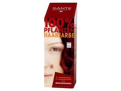 Sante Prášková farba na vlasy - mahagónová