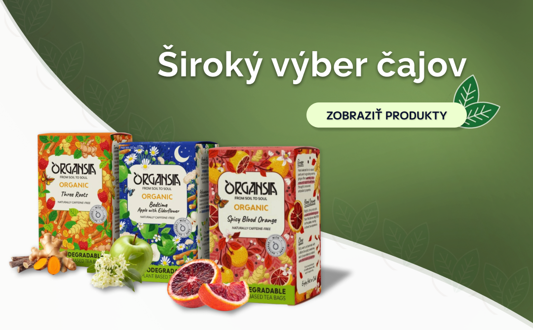 Široký výber čajov