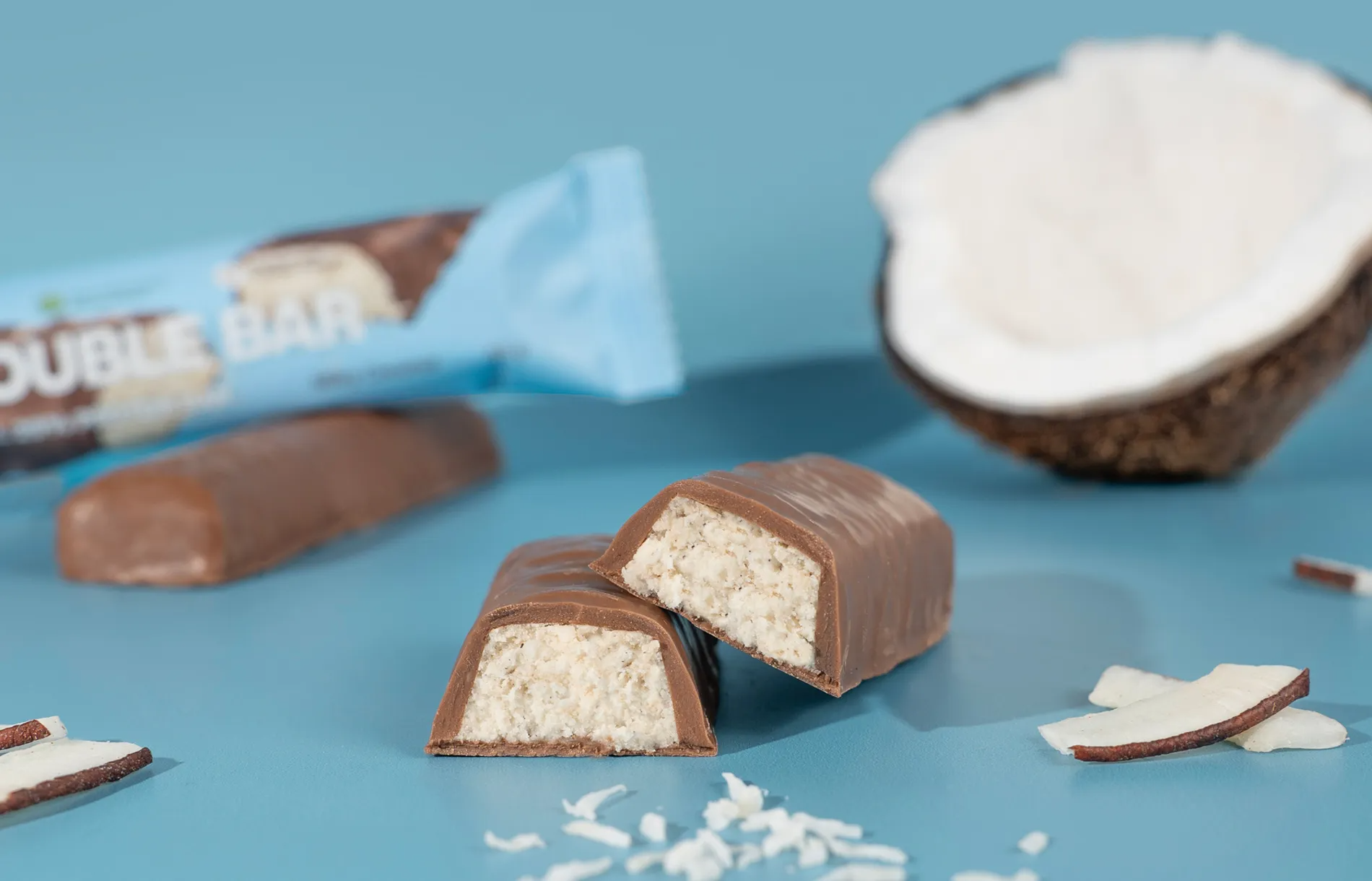 Vilgain Protein Bar Kokos Detail