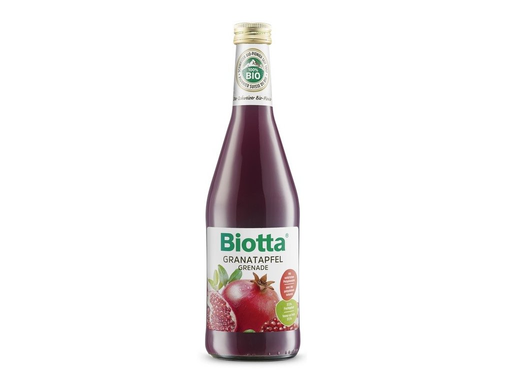 BIOTTA BIO šťava z granátového jablka (500ml)