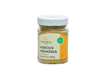 10217 natural jihlava horcica kremzska s fruktozou 250g