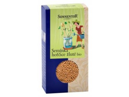 10766 1 sonnentor bio semienka horcice zltej na klicenie 120 g