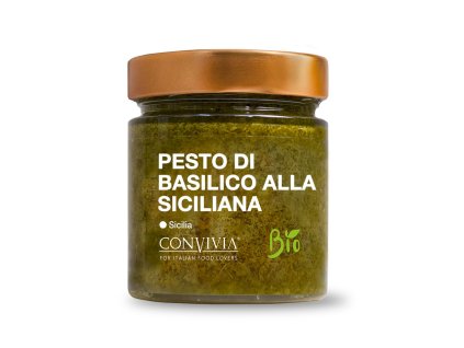 11045 1 convivia bio pesto bazalkove alla siciliana 190 g