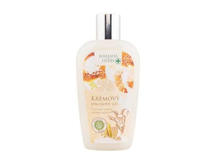 11231 bohemia herbs sprchovy gel med a kozie mlieko 250ml bc044002
