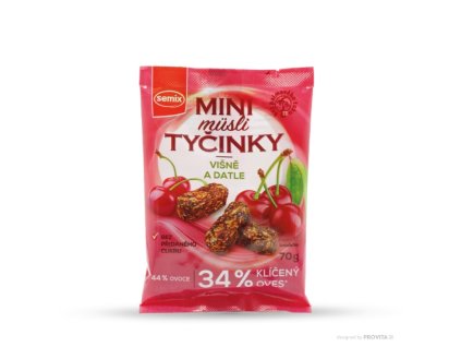 11897 semix mini tycinky musli visne datle bezlepkove 70g