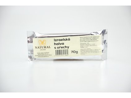 12134 natural jihlava chalva s orechami 70g