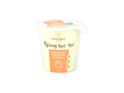12353 natural jihava ryzovy kuskus s tekvicovou kremovou omackou 85g